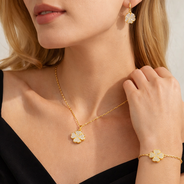 Clover Jewellery Set