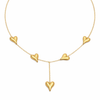 Multi Heart Charm Necklace