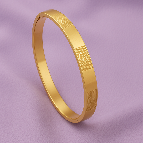 Om Gold Mens Kada