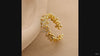 Gold Plated Open Flower Ring