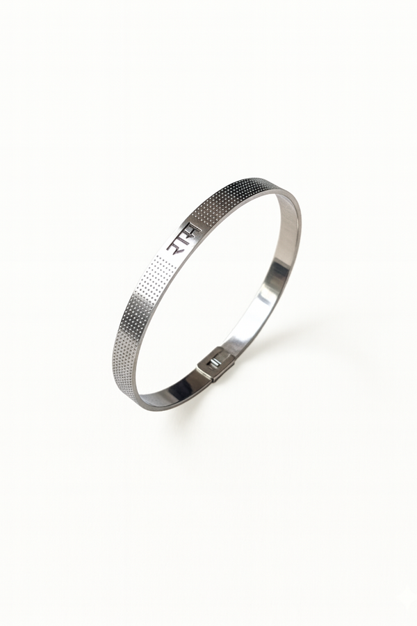 Stainless Steel Ram Bangle Bracelet