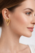Sculpted Heart Earrings